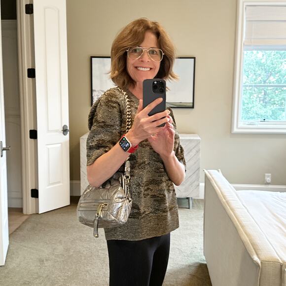 MARC JACOBS Collection Patchwork Metallic Leather Little Stam Bag in Silver - Picture 4 of 15